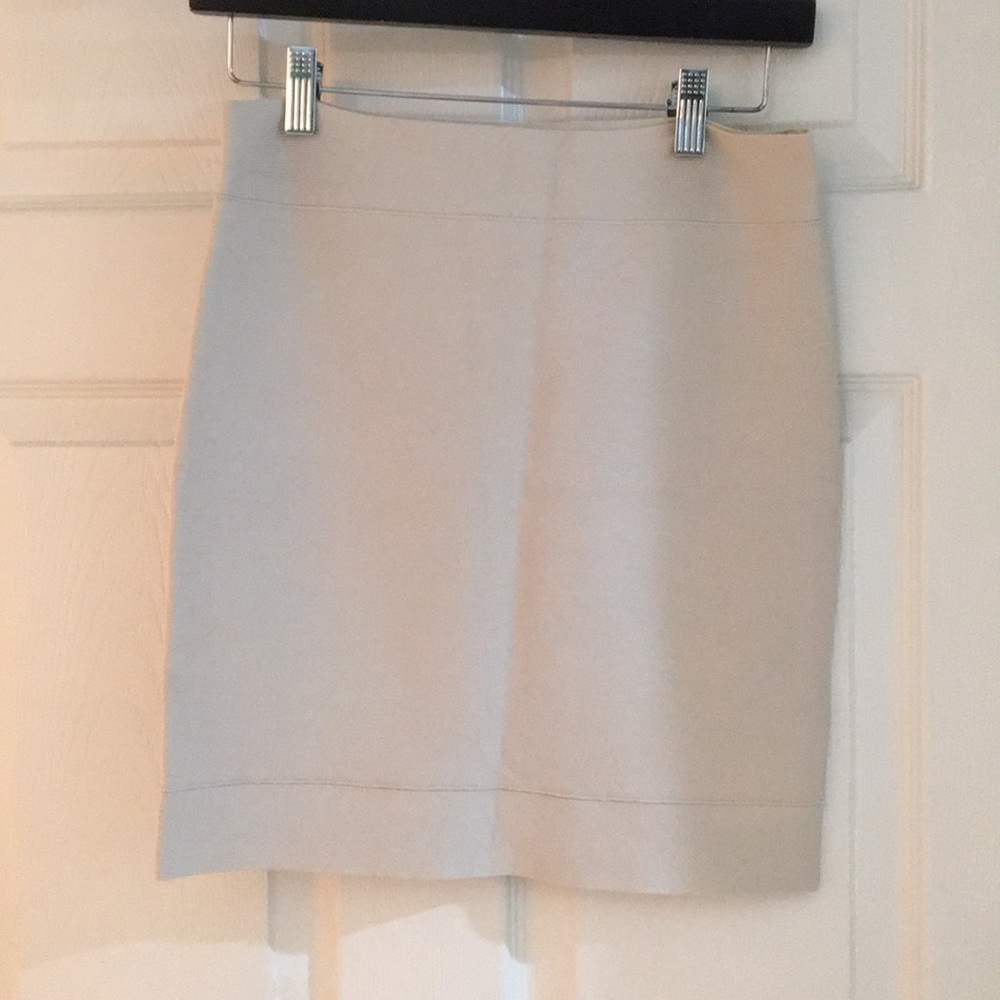 Nude tube skirt